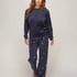 Pyjama Set Velours, Blue