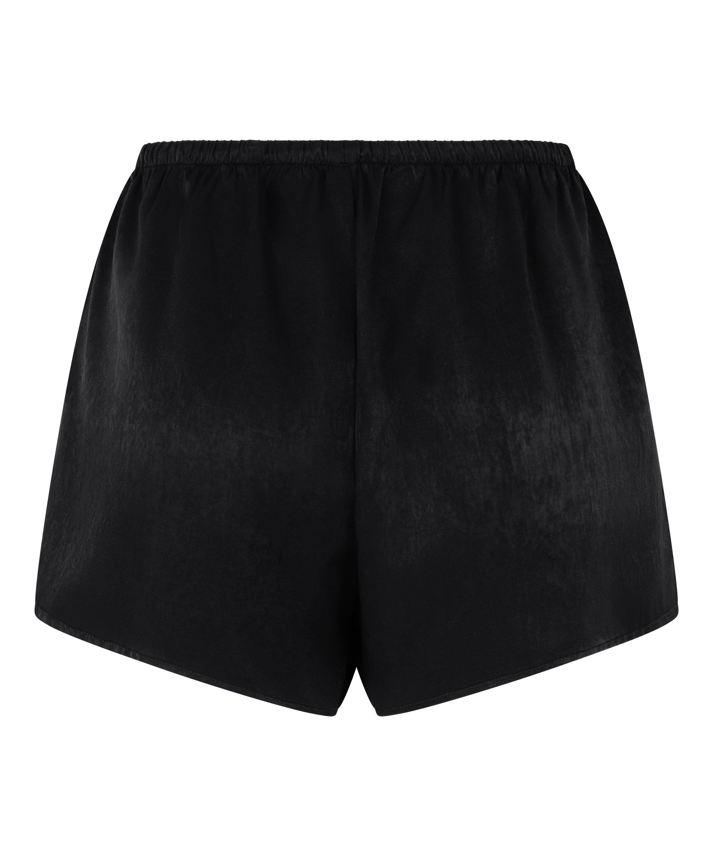 Ayla Satin Shorts, Black, main
