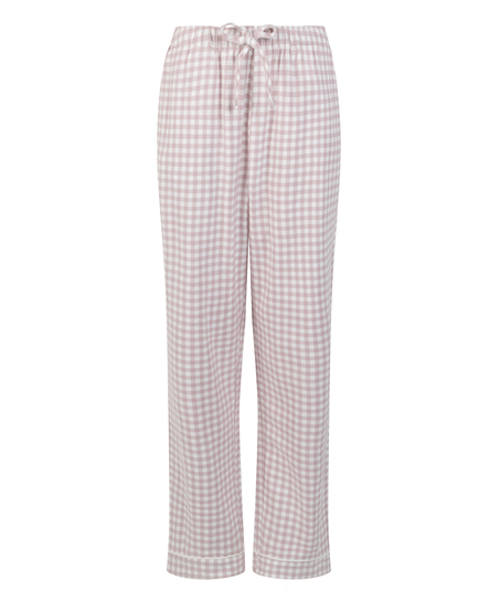 Flannel Pyjama Pants, Purple