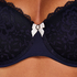 Maya Padded Underwired Bra, Blue
