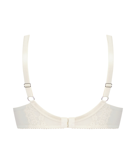 Daisy Non-Padded Underwired Bra, White