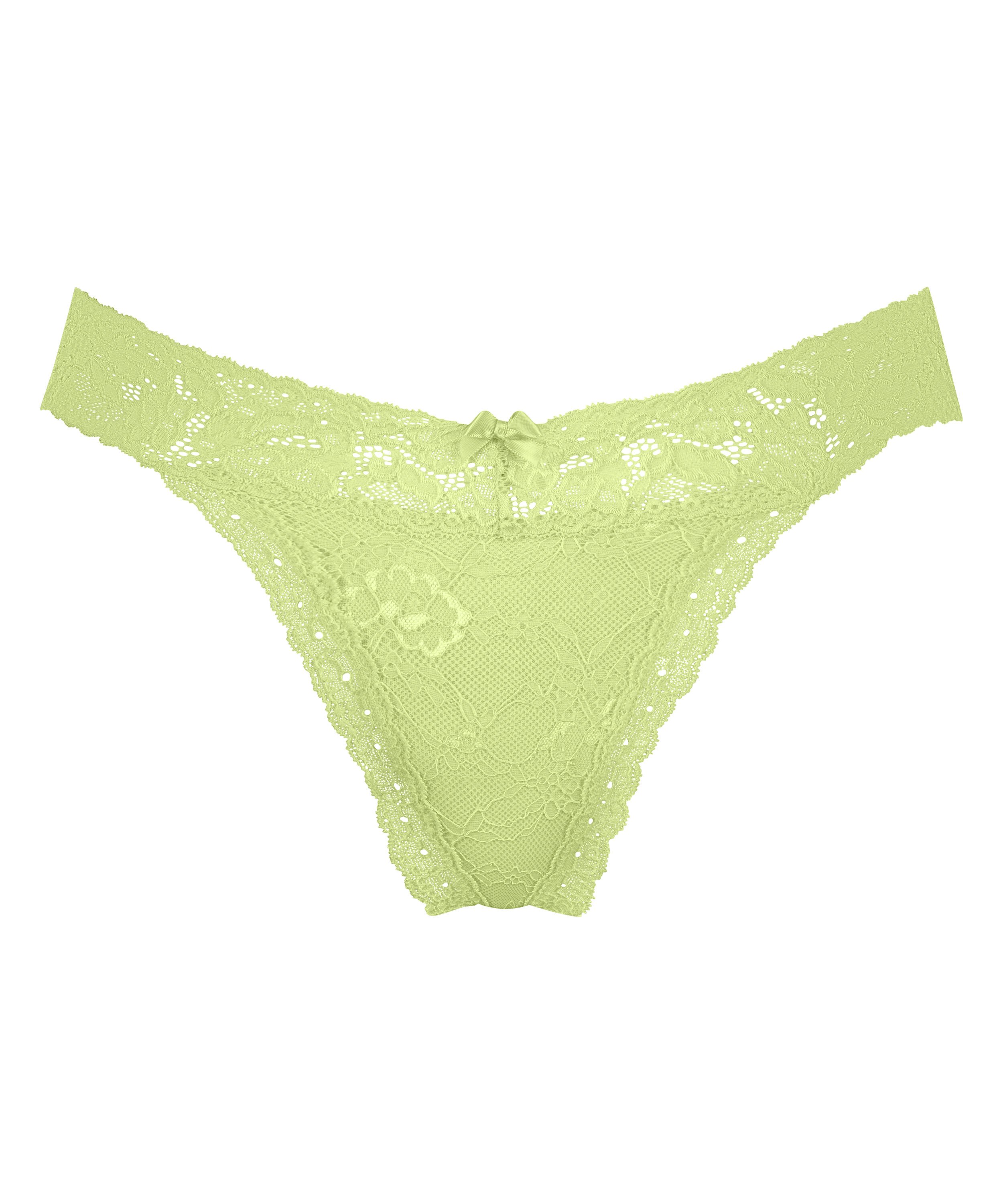 Madison Extra Low Thong, Green