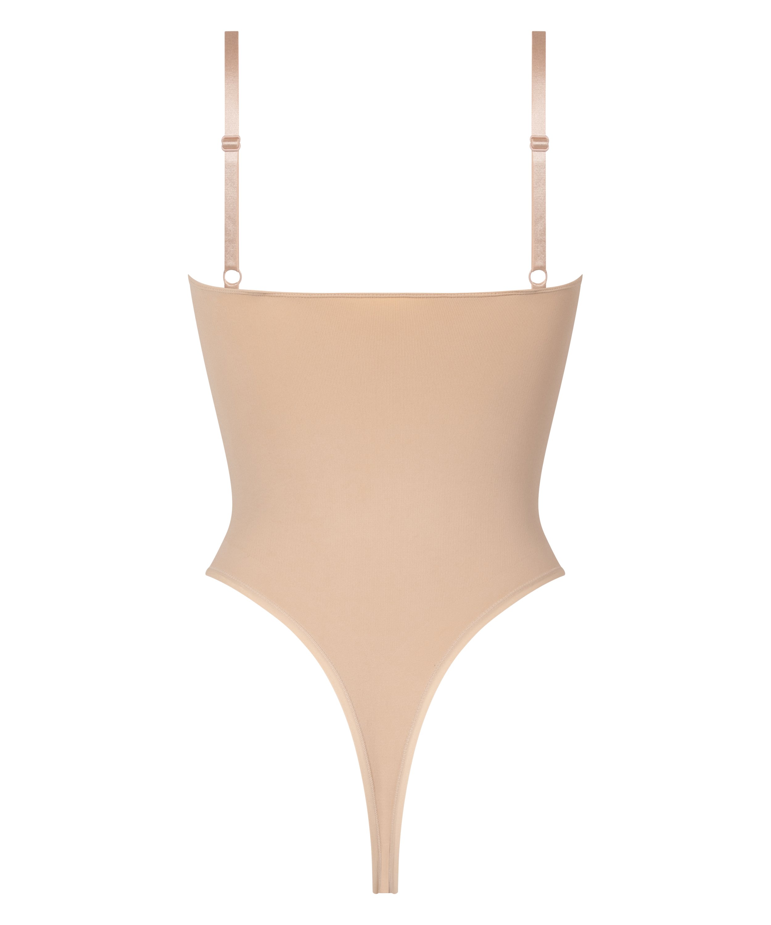 Seamless Enhancing High Leg Body, Beige, main