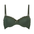 Lola Padded Underwired Bra, Green