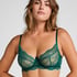 Isabelle Non-Padded Underwired Bra, Green