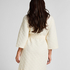 Quilted Robe, White