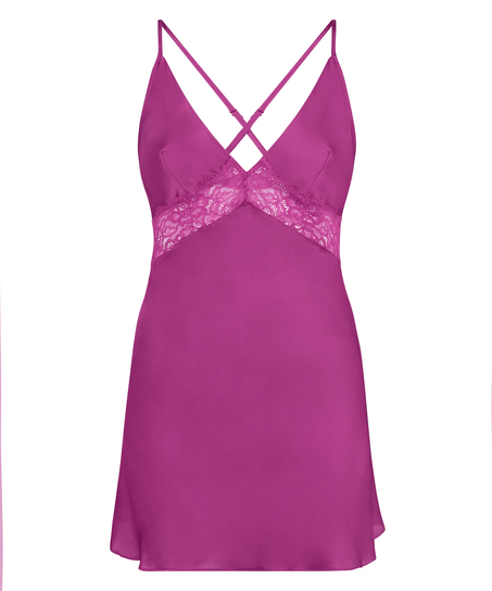 Nina Slip Dress, Pink
