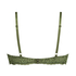Rose padded push-up bra, Green
