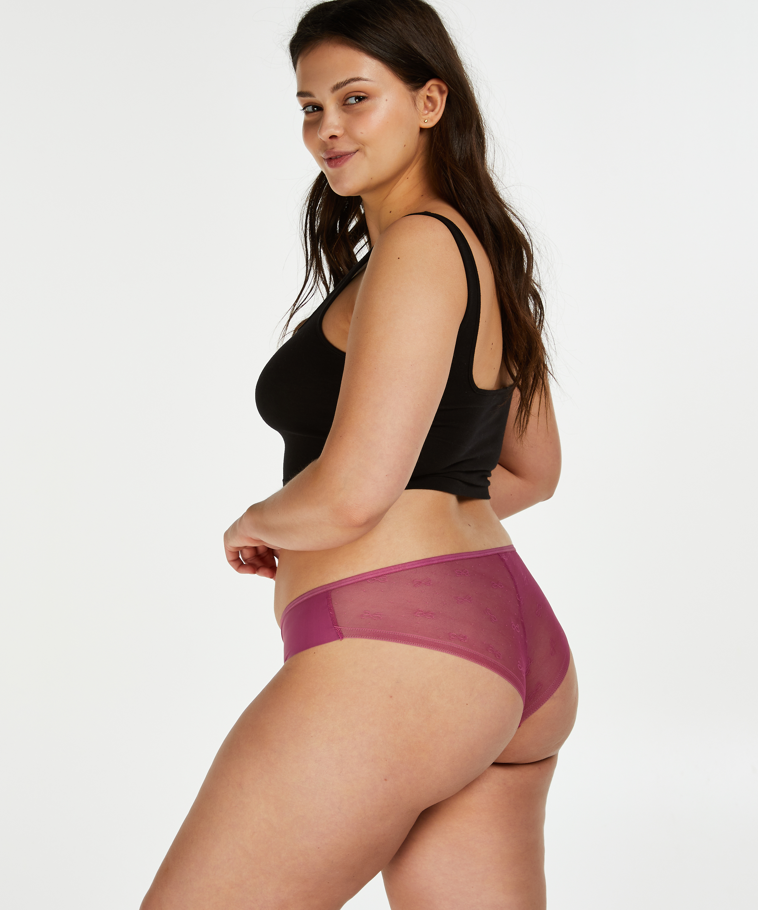 Invisible Brazilian branded, Pink, main