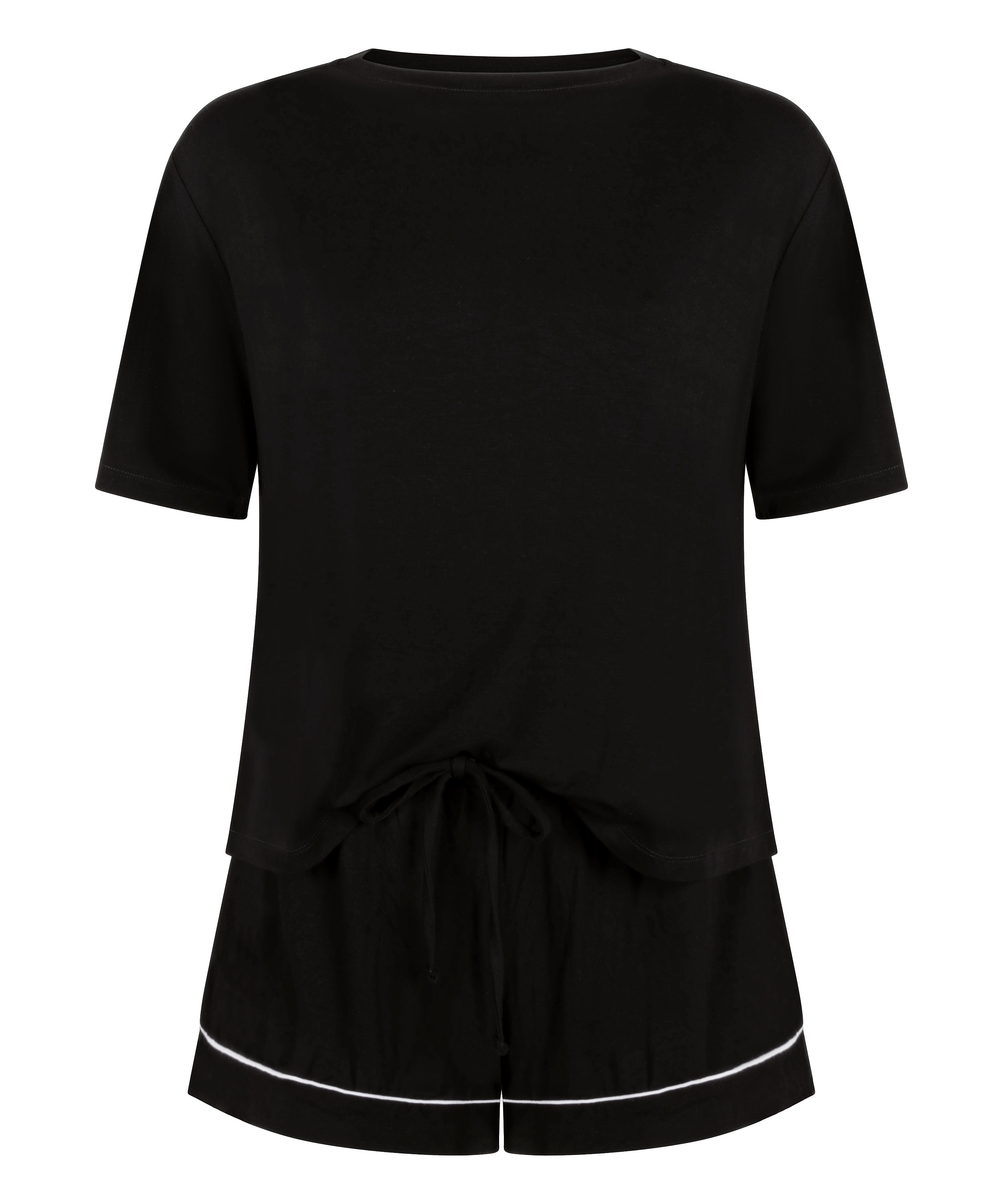 Pyjama Set Jersey Essential , Black, main