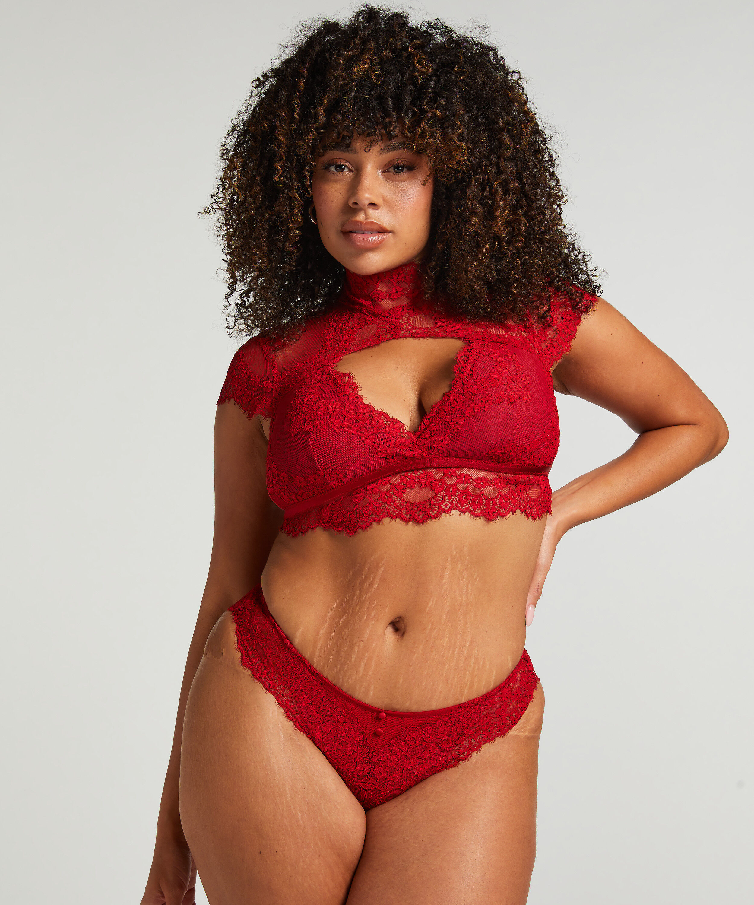 Daisy Bralette, Red