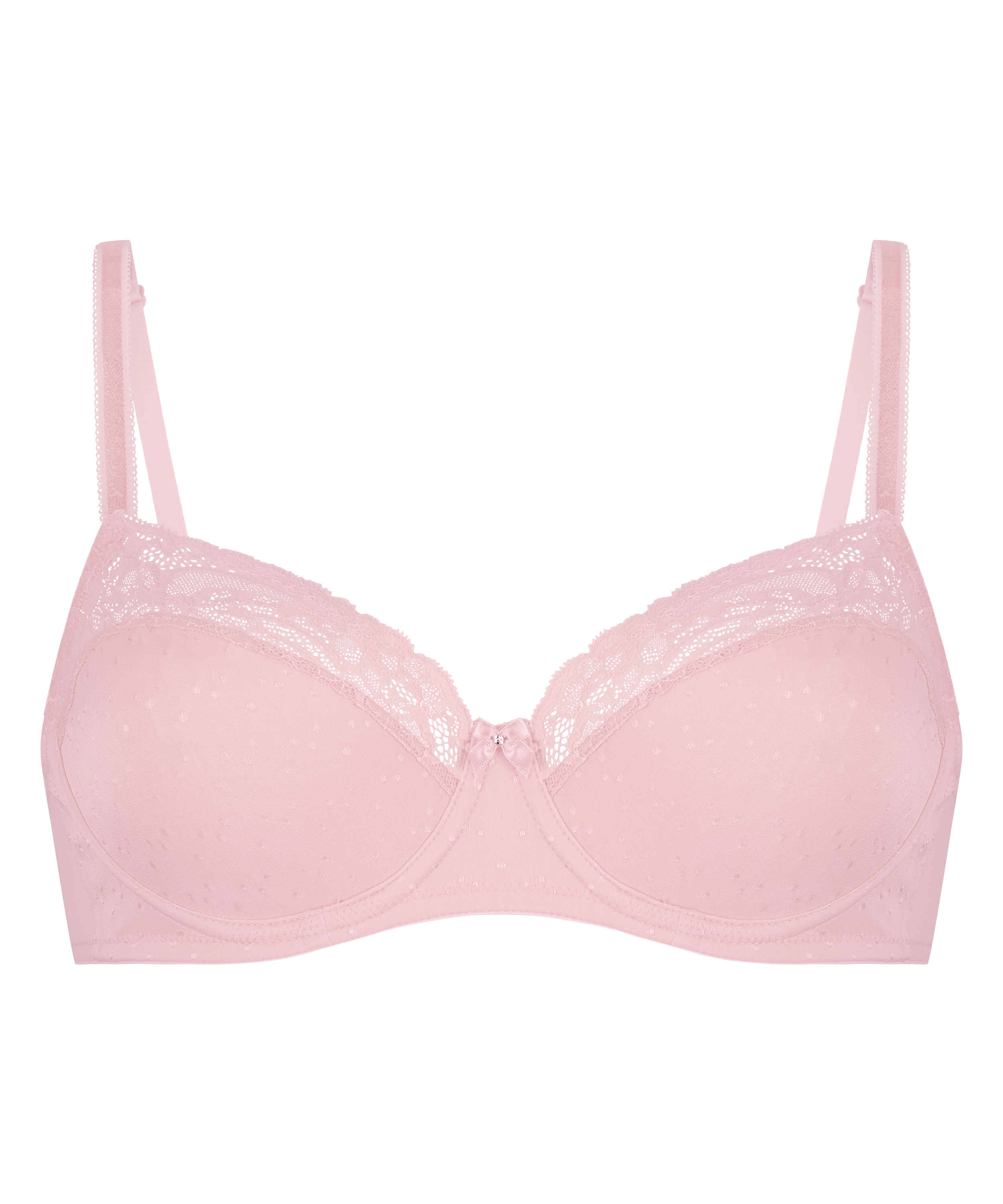 Sophie Non-Padded Underwired Bra, Pink, main