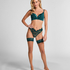 Stay Ups 15 Denier Lace, Green