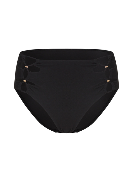 Holbox Rio Bikini Bottoms, Black