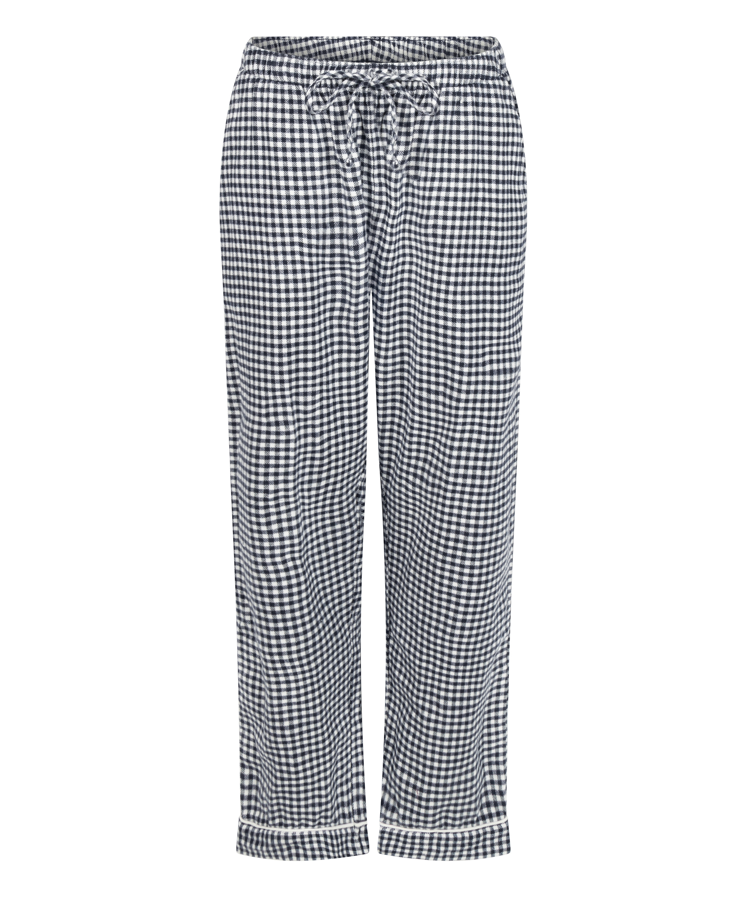 Flannel Pyjama Pants, Blue, main