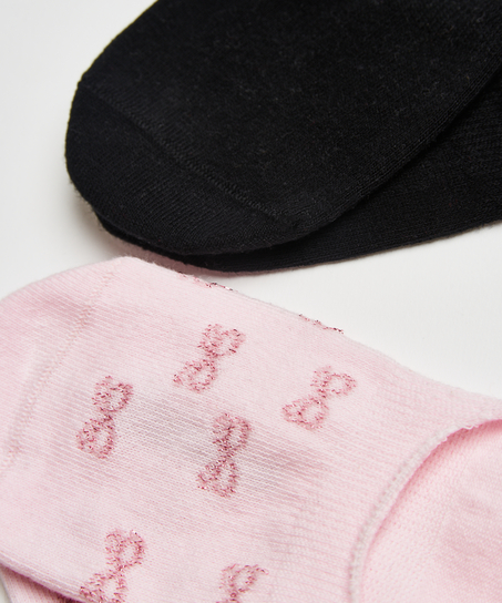 2 Pairs Footsies, Pink