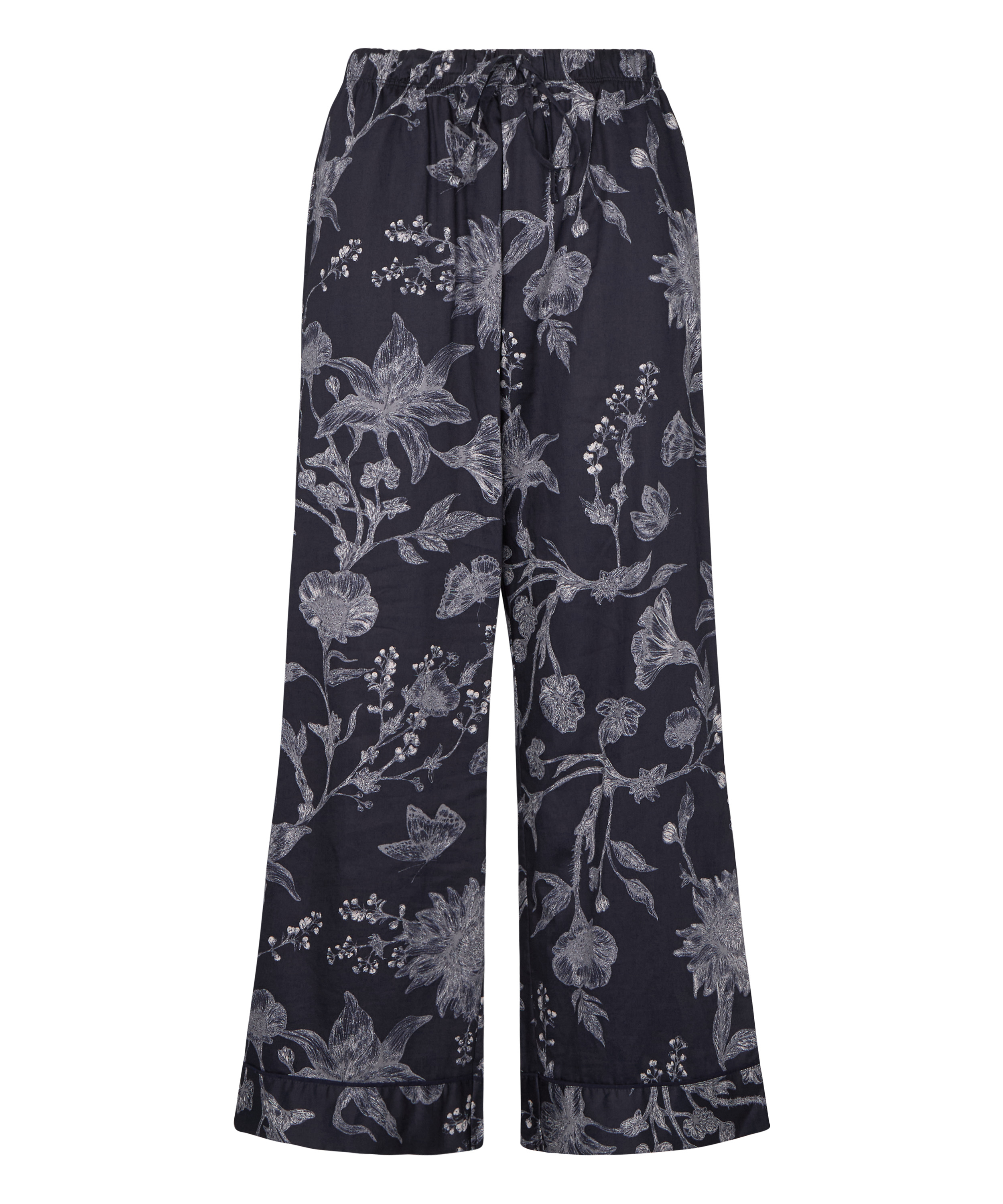 Satin Pants, Blue, main