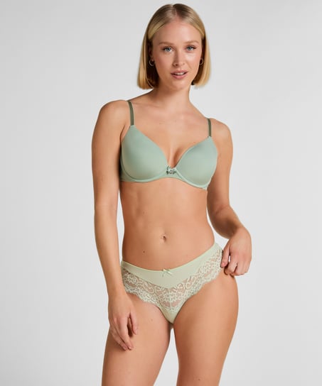 Valencia Brazilian Shorts, Green