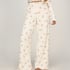Pants Loose Pointelle, White