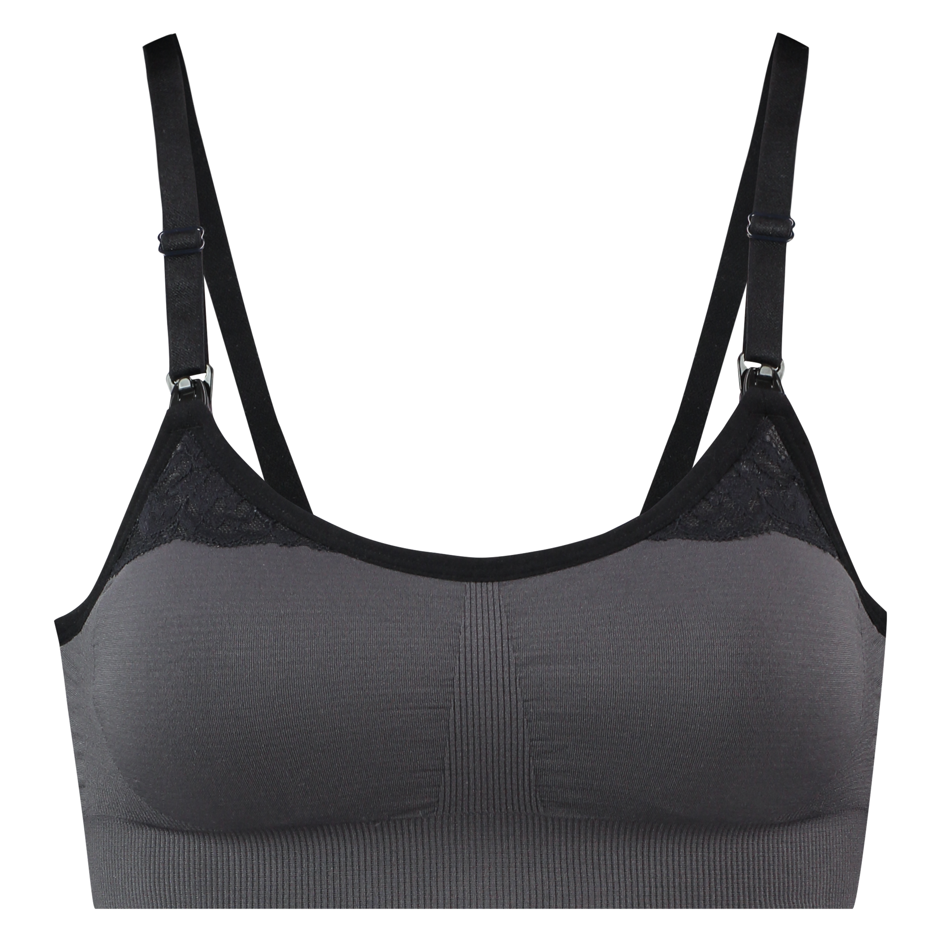 Padded Nursing Bra Lucina, Gray, main