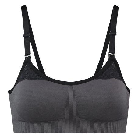 Padded Nursing Bra Lucina, Gray