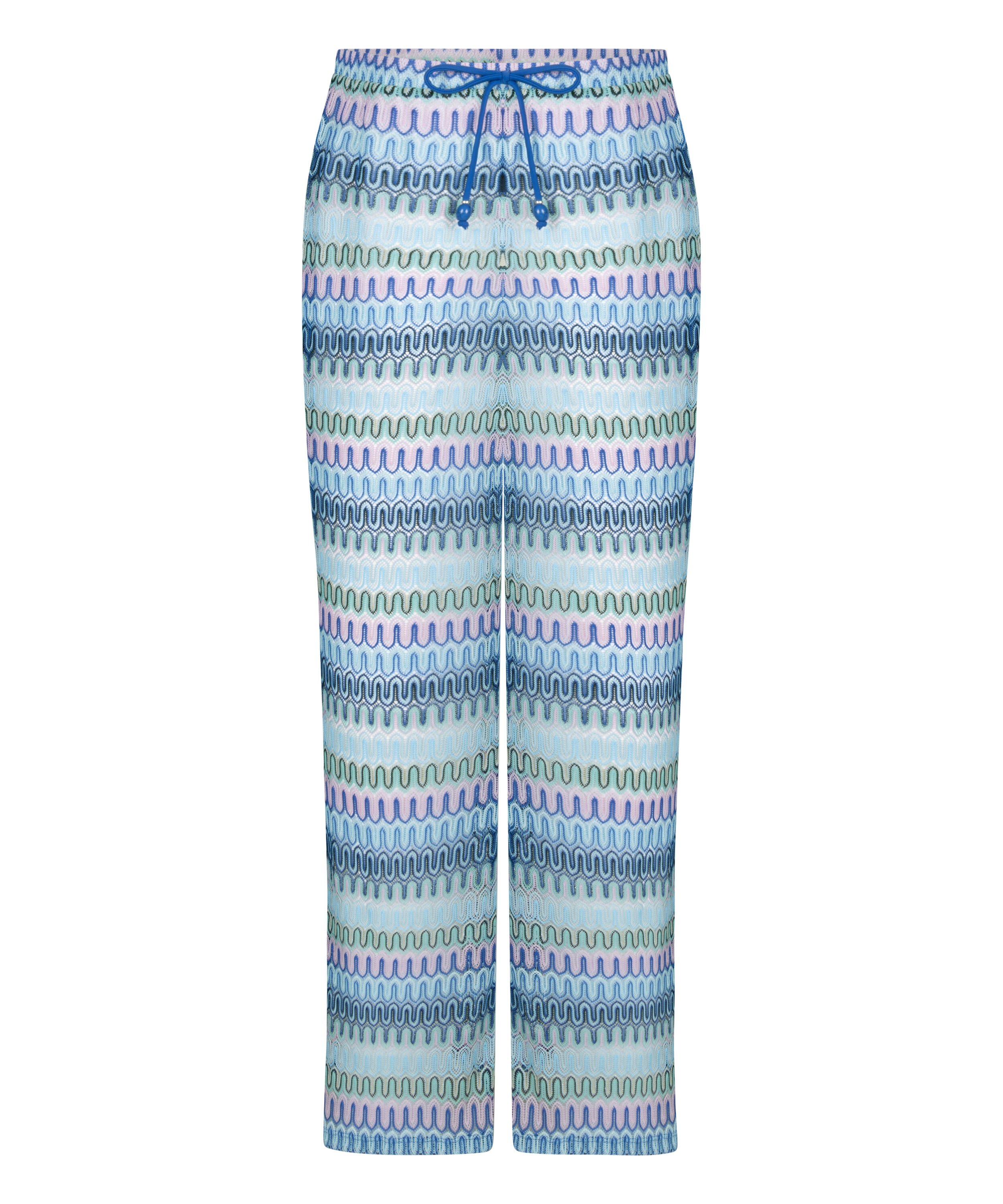 Cali Crochet Pants, Blue