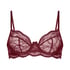 Isabelle Non-Padded Underwired Bra, Red