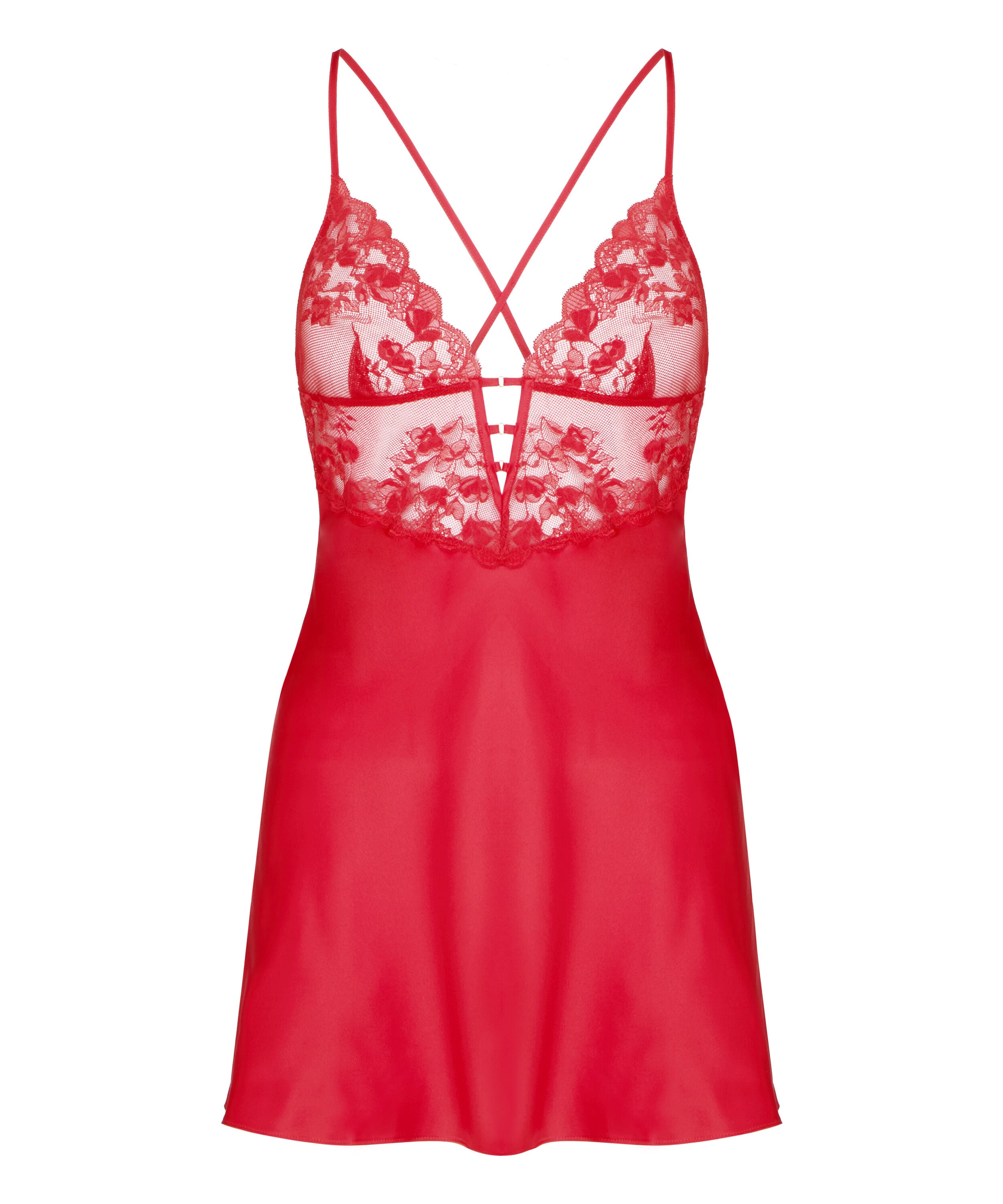 Slipdress Zara, Red