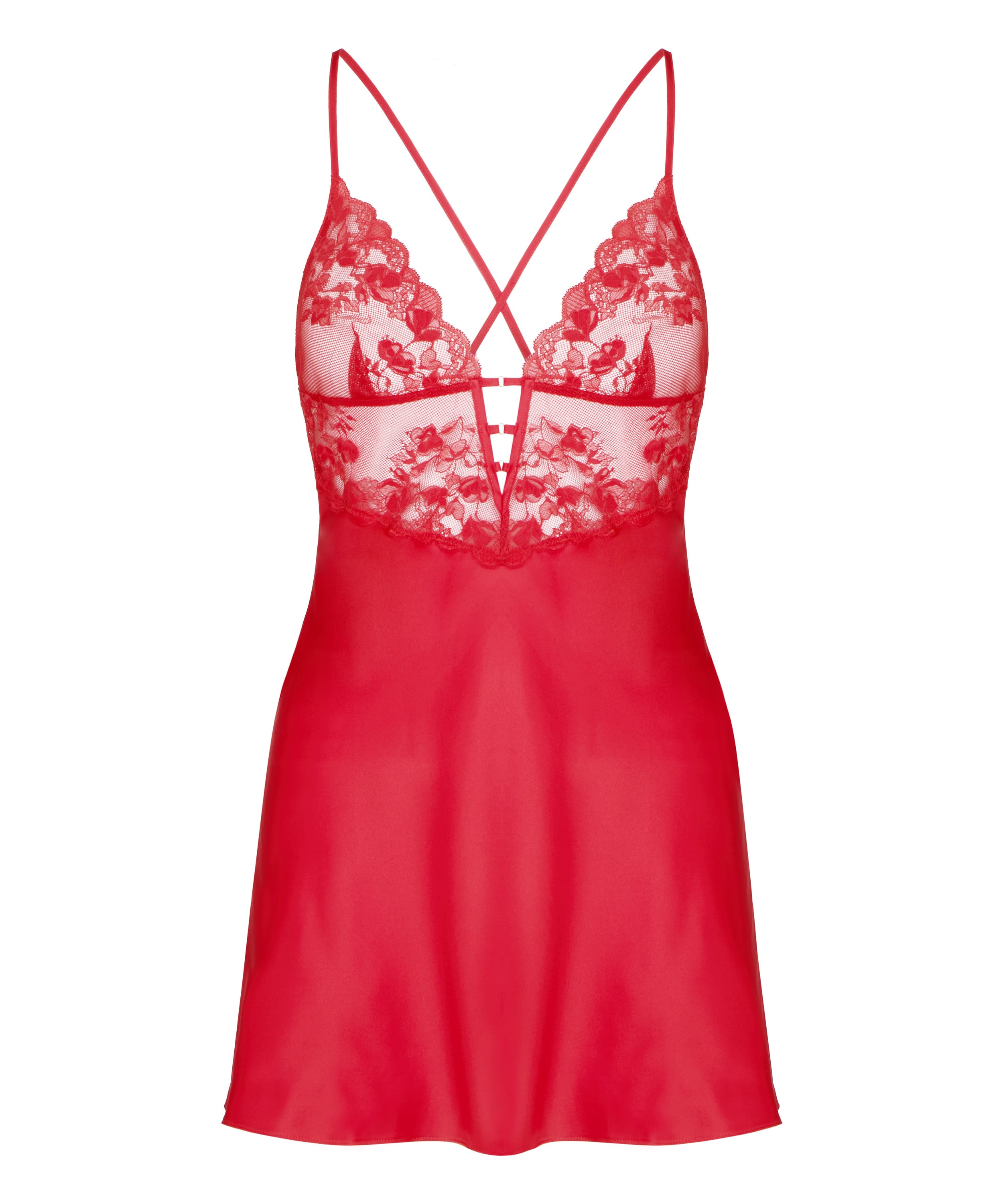 Slipdress Zara, Red, main