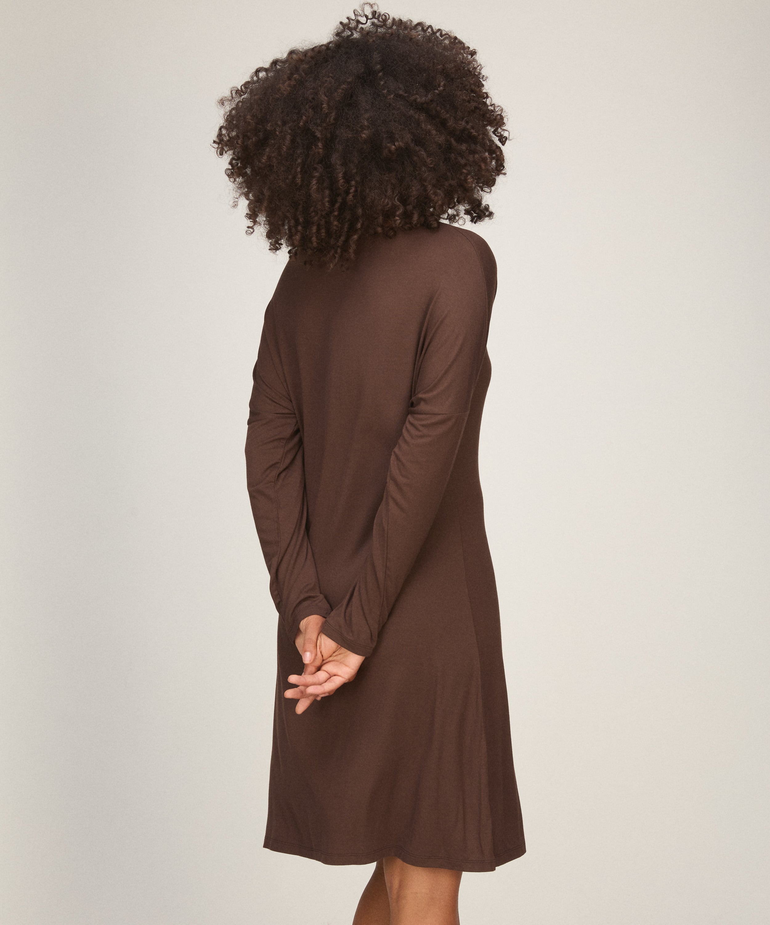 Nightshirt Jersey Essential, Brown, main