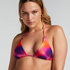 Sunset Triangle Bikini Top, Purple