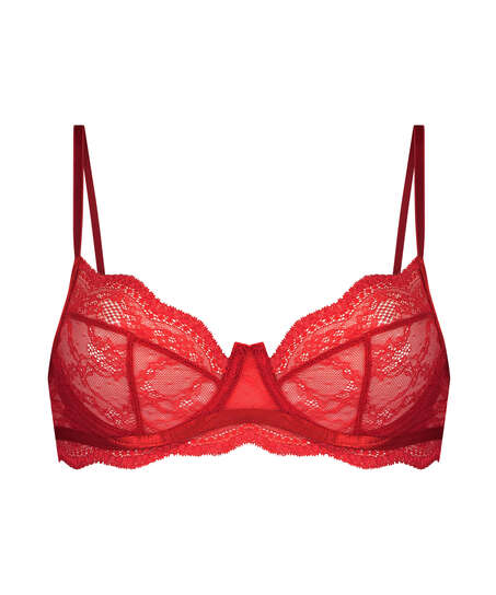 Isabelle non-padded underwired bra for €33.99 - Lace Bras - Hunkemöller