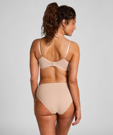 Nina Non-Padded Underwired Minimizer Bra, Orange