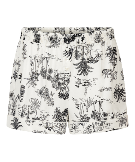 Short Woven, White