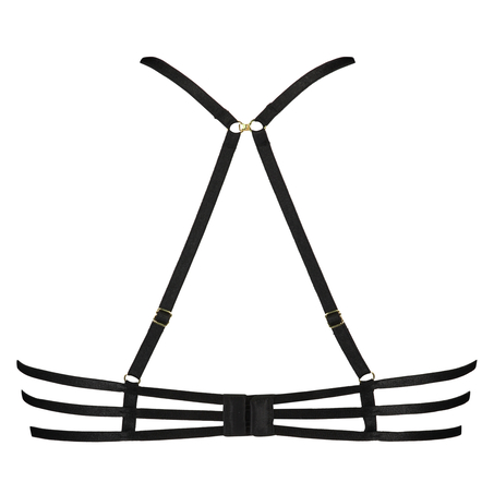 Yuna non-padded underwired bra, Black