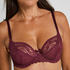 Isadora Non-Padded Underwired Bra, Red