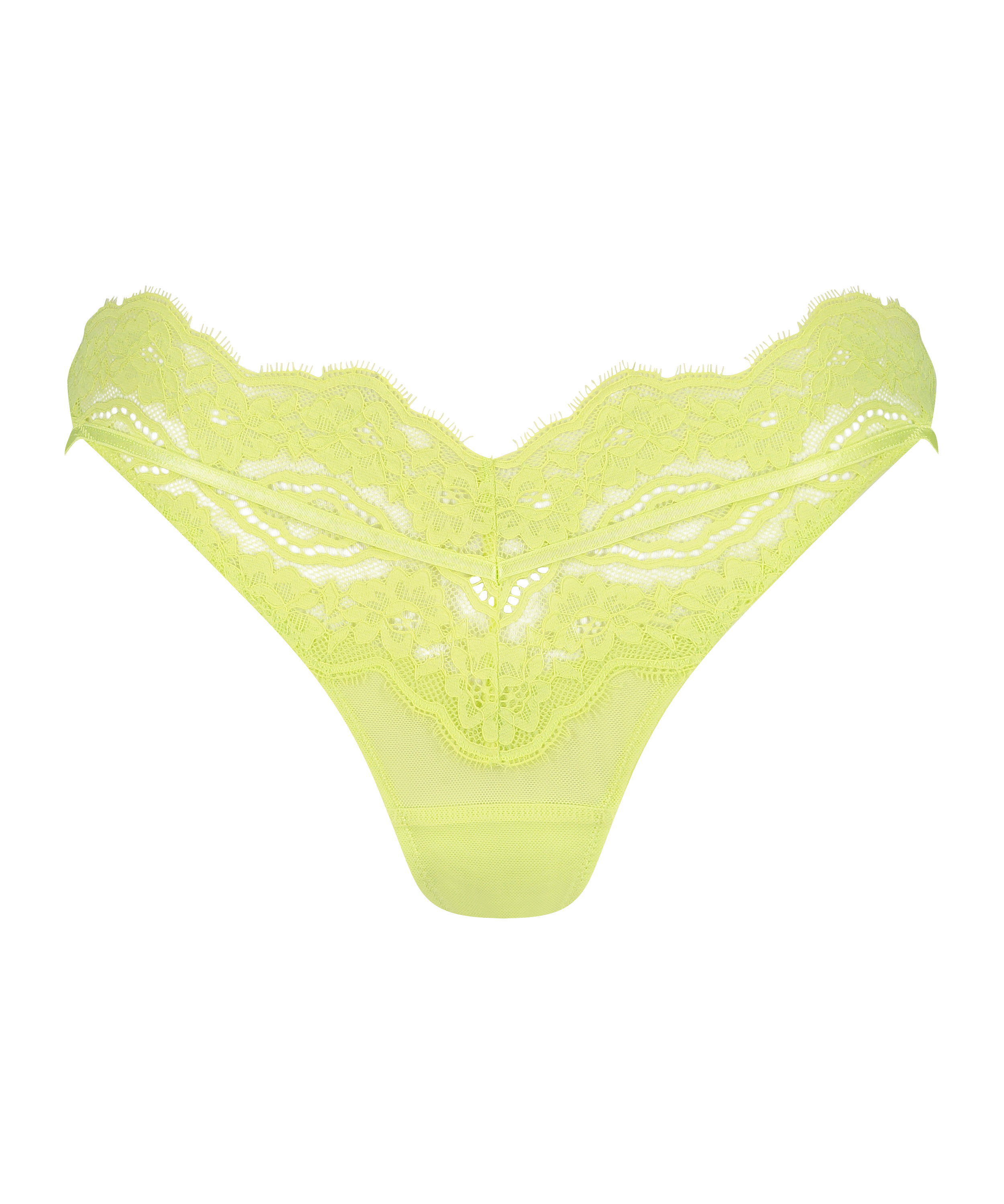 Blaise High Leg Thong, Green, main
