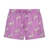 Satin pyjama shorts, Purple