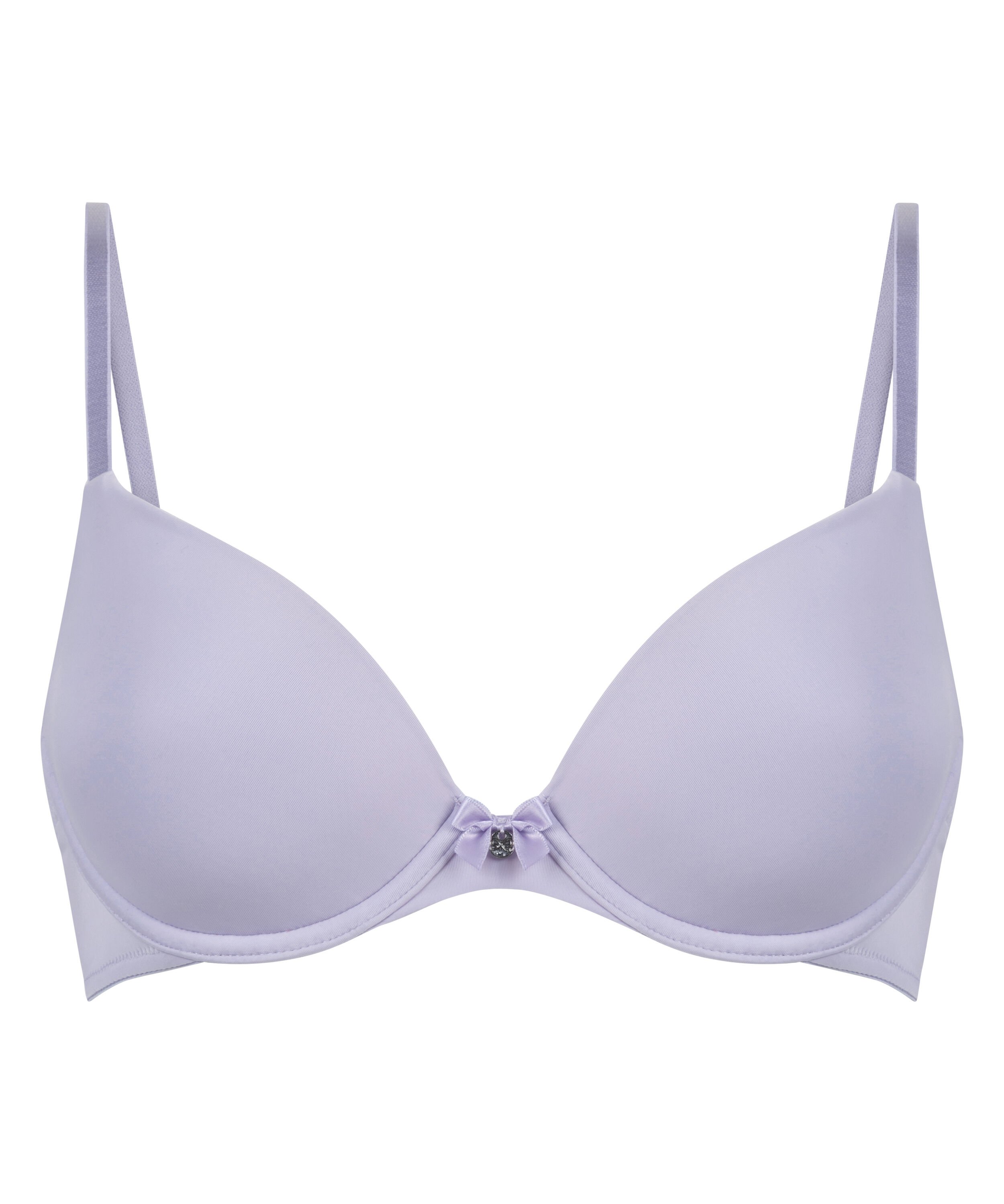 Plunge Padded Underwired Bra, Purple