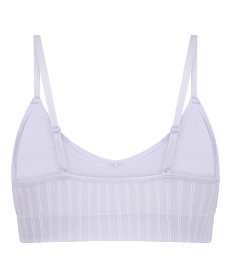 Dide Triangle Bralette, Purple