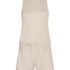 Pyjamaset Singlet Jersey, Beige