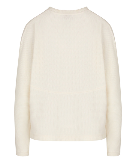 Top Waffle Everly, White