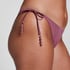 Cozumel High-Leg Bikini Bottoms, Purple