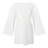 Beach Crochet Kaftan, White