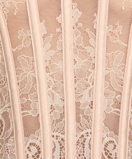 Bustier Sylvia, Beige