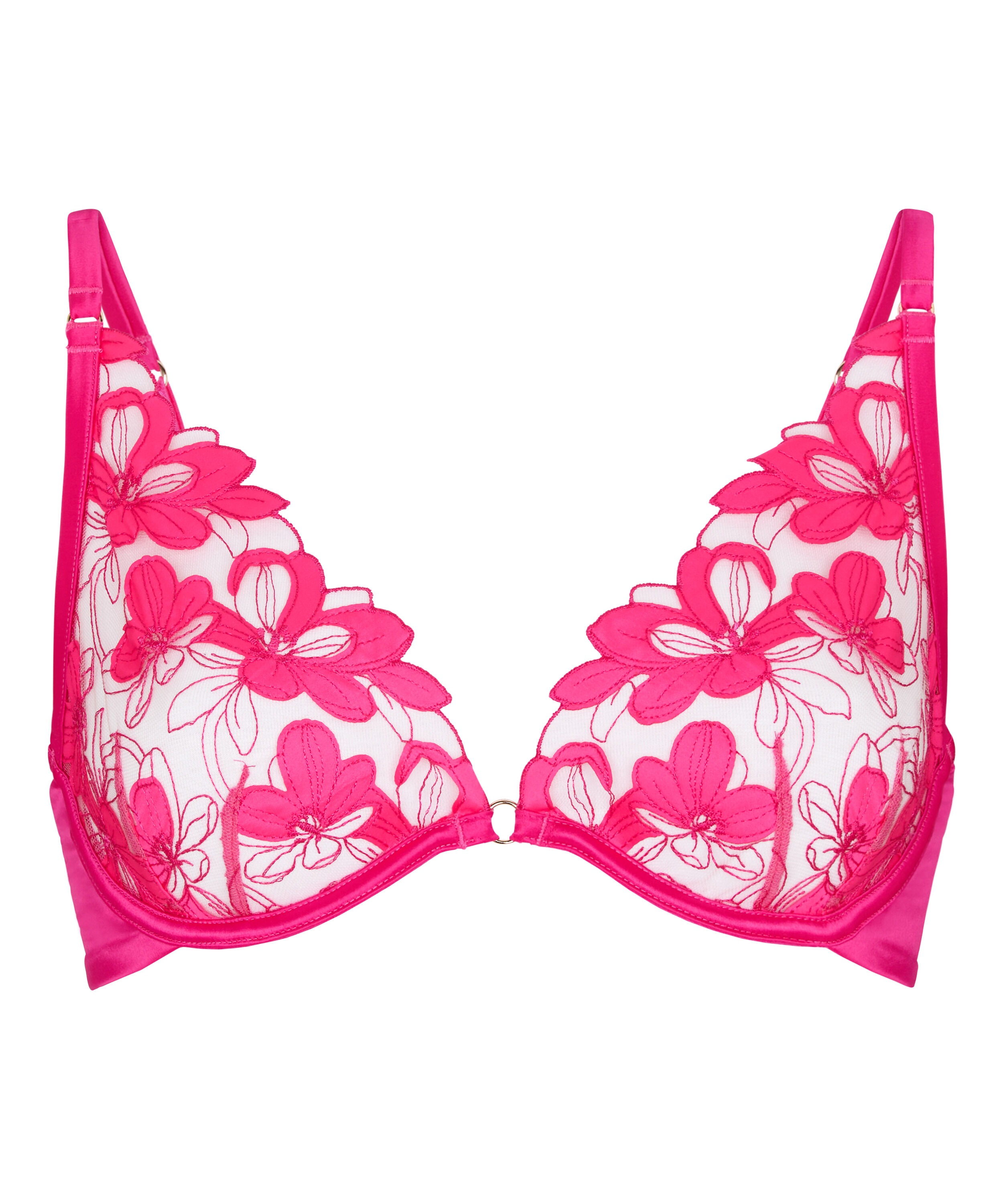 Non-Padded Underwired Bra Beatrice, Pink