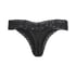 Madison Extra Low Thong, Black