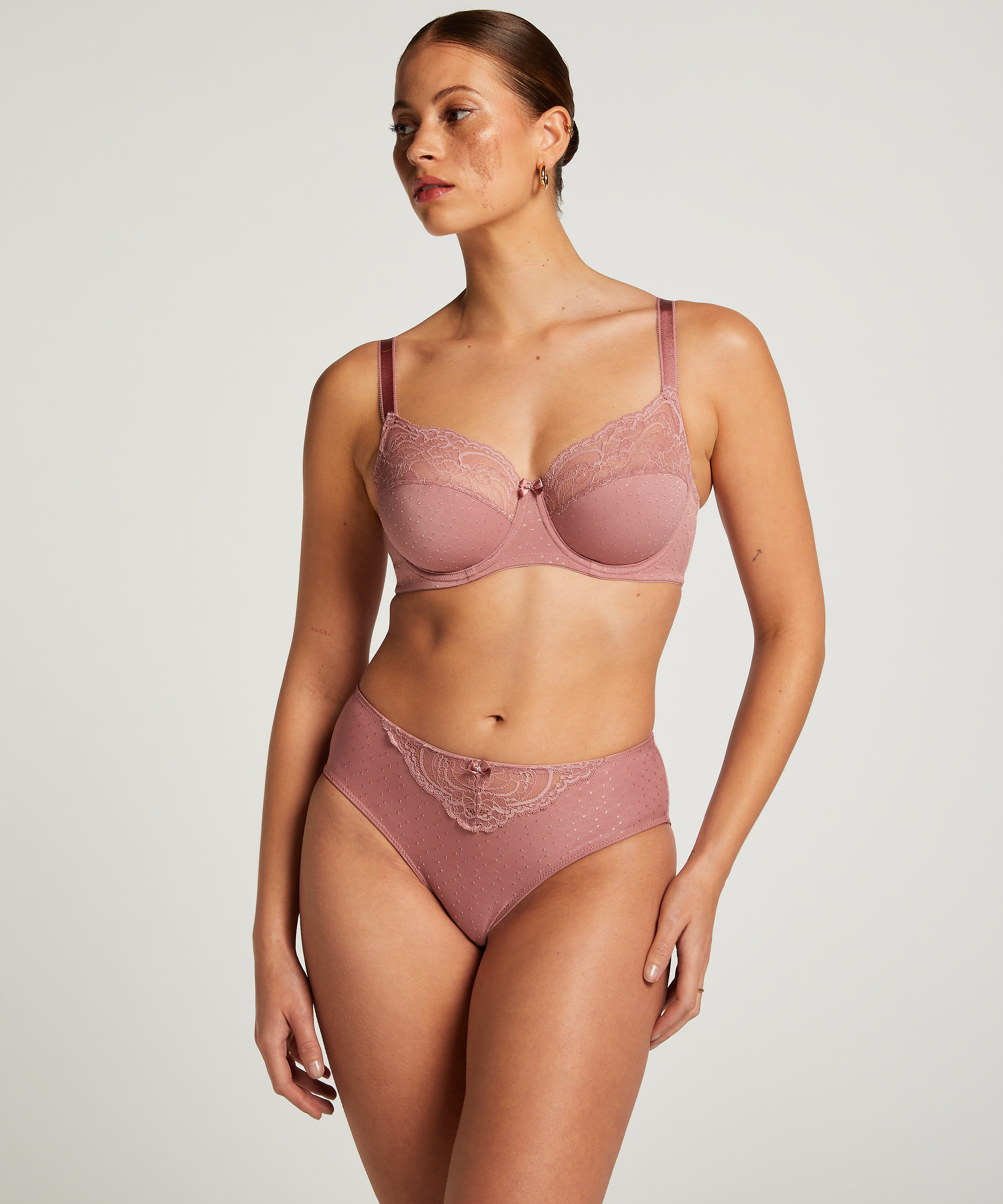 Sophie high knickers, Pink, main