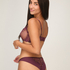 Peonie Non-Padded Underwired Bra, Purple