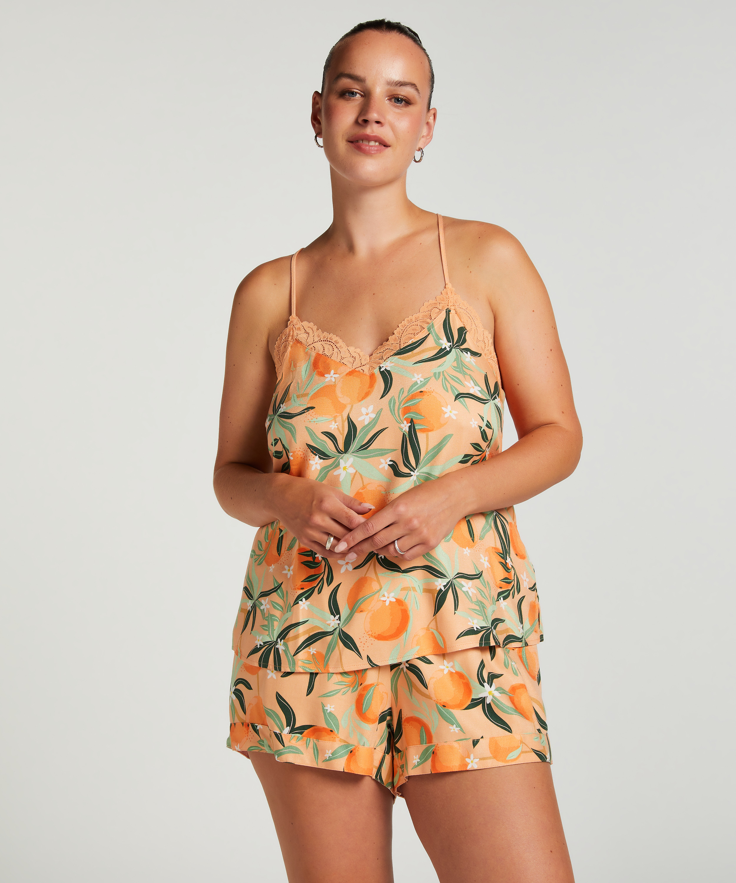 Pyjama Shorts, Pink, main